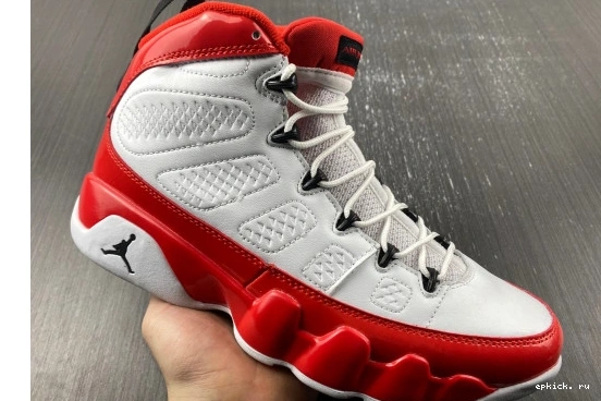 Cheap EP Retro 9 302370-160 Gym 302370-160 Jordan White Red 0106